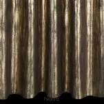 Zasłona na taśmie 140x270 EMILA welwetowa czarna z szampańskim przecieranym wzorem - 7