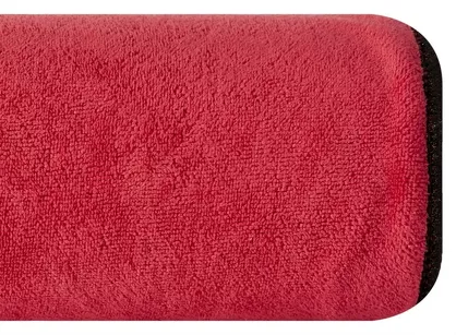 Ręcznik plażowy 80x160 IGA szybkoschnący czerwony z mikrofibry 380 g/m2