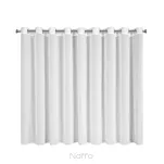 Firana na przelotkach 295x160 ARLETA biała z szyfonu z delikatnym połyskiem - 6