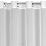 Firana na przelotkach 350x270 ARLETA biała z szyfonu z delikatnym połyskiem - 4