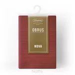 Obrus 140x260 GLAMO bordowy z przetykaną błyszczącą złotą nicią - 2