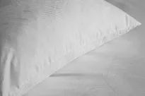 Pościel bawełniana 160x200 DAMASK biała z adamaszku żakardowy wzór z kolekcji Diva Line - 5