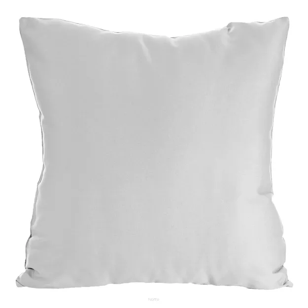 Poszewka satynowa jednokolorowa 40x40 NOVA 1 srebrna