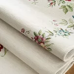 Bieżnik gobelinowy 45x140 1233 naturalny z wzorem kwiatowym - 4