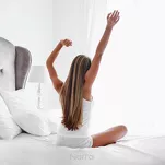 Prześcieradło z satyny bawełnianej z gumką NOVA 3 ciemna zieleń 180x200 - 7