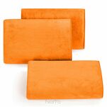 Ręcznik 70x140 AMY szybkoschnący pomarańczowy z mikrofibry 380 g/m2 - 4