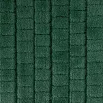 Koc 170x210 CINDY 2 ciemna zieleń puszysty w kratkę Design 91 - 3
