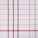 Ścierka kuchenna 50x70 CHECK czerwona w kratkę z bawełny - 5