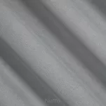 Zasłona na taśmie 130x300 CARLO zaciemniająca typu blackout srebrna z tkaniny strukturalnej - 8