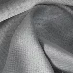 Zasłona na taśmie 130x300 CARLO zaciemniająca typu blackout srebrna z tkaniny strukturalnej - 3