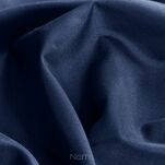 Zasłona na przelotkach 140x175 RITA jednokolorowa granatowa z miękkiej tkaniny - 5