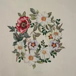 Obrus gobelinowy 140x180 4039 naturalny z nadrukiem kwiatowym - 2