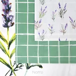 Komplet ścierek kuchennych 3x50x75 LAVENDER fioletowe w różne wzory z bawełny - 5
