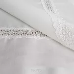 Nakładka elegancka 85x85 VANESA złamana biel zdobiona ażurową koronką Diva Line - 3