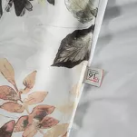 Pościel z mikrowłókna 220x200 ARINA biała z nadrukiem kwiatowym Design 91 - 5