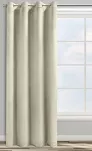 Zasłona na przelotkach 140x250 ROSA welwetowa beżowa Design 91 - 11