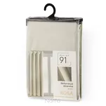 Zasłona na przelotkach 140x250 ROSA welwetowa beżowa Design 91 - 17