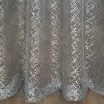 Firana na przelotkach 140x250 AMANDA srebrna z pajęczej siateczki - 5