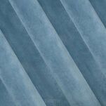 Zasłona na taśmie 140x270 VILLA welwetowa niebieska o aksamitnej strukturze - 7