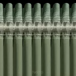 Zasłona na taśmie 140x270 ROSA welwetowa ciemna mięta Design 91 - 10