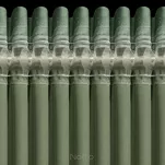 Zasłona na taśmie 140x270 ROSA welwetowa ciemna mięta Design 91 - 10