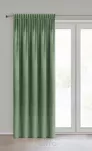 Zasłona na taśmie 140x270 ROSA welwetowa ciemna mięta Design 91 - 6