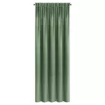 Zasłona na taśmie 140x270 ROSA welwetowa ciemna mięta Design 91 - 3