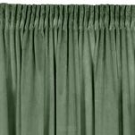 Zasłona na taśmie 140x270 ROSA welwetowa ciemna mięta Design 91 - 3