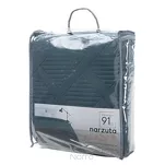 Narzuta 220x240 ALARA 5 turkusowa pikowana z mikrofibry wzór rombów - 2