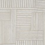 Pościel satynowa 140x200 SPRING 80 beżowa z wzorem geometrycznym z kolekcji Classic - 2