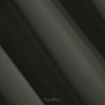 Zasłona na taśmie 135x270 LOGAN zaciemniająca grafitowa jednokolorowa z półmatowej tkaniny - 3