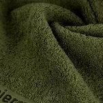 Komplet Ręczników EVI Pierre Cardin ciemna oliwka zdobione bordiurą w kolorze ręcznika 430 g/m2 - 5