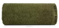 Komplet Ręczników EVI Pierre Cardin ciemna oliwka zdobione bordiurą w kolorze ręcznika 430 g/m2 - 3