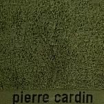 Komplet ręczników EVI Pierre Cardin ciemna oliwka zdobione bordiurą w kolorze ręcznika - 4