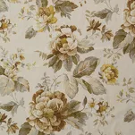 Obrus gobelinowy 140x200 CUA złoty wzór kwiatowy z nicią metaliczną - 3