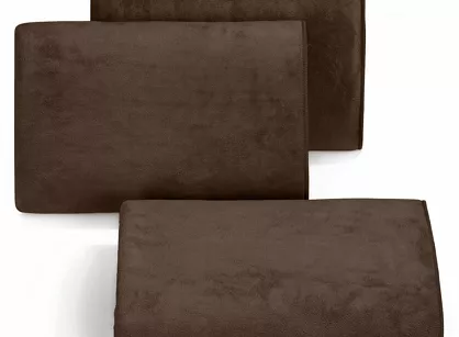 Ręcznik 30x30 AMY szybkoschnący brązowy z mikrofibry