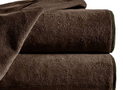 Ręcznik 30x30 AMY szybkoschnący brązowy z mikrofibry
