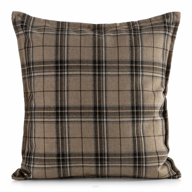 Poszewka na taras 45x45 GARDEN 24A beżowa wodoodporna wzór kraty