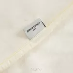 Koc akrylowy 160x240 CLARA 1 Pierre Cardin kremowy jednokolorowy z wyhaftowanym logo - 6