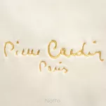 Koc akrylowy 160x240 CLARA 1 Pierre Cardin kremowy jednokolorowy z wyhaftowanym logo - 5