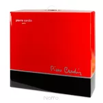 Koc akrylowy 160x240 CLARA 1 Pierre Cardin musztardowy jednokolorowy z wyhaftowanym logo - 8