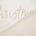 Pościel świąteczna 160x200 SNOWFLAKE jasny beż zimowa sceneria z mikrowłókna - 5