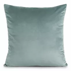 Poszewka welwetowa 45x45 GAJA 1 jednokolorowa szałwiowa