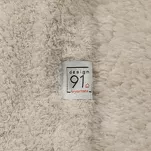 Koc na fotel 70x160 LORI beżowy puszysty jednokolorowy z kolekcji Design 91 - 8