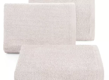 Ręcznik bawełniany 30x50 GŁADKI 1 jednokolorowy pudrowy