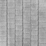 Koc 200x220 CINDY 2 srebrny puszysty w kratkę Design 91 - 4