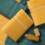 Ręcznik 50x90 JESSI amarantowy z fakturą krateczki i gładką welurową bordiurą 500 g/m2 - 5