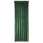 Zasłona na taśmie 140x270 ROSA welwetowa ciemna zieleń Design 91 - 8