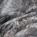 Zasłona na przelotkach 140x250 ESTER welwetowa brązowa z przecieranym wzorem - 3