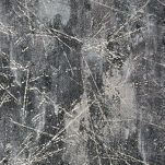 Zasłona na przelotkach 140x250 ESTER welwetowa brązowa z przecieranym wzorem - 6